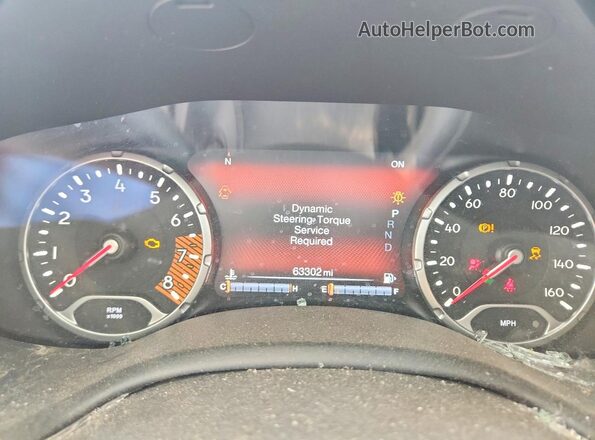 ZACNJDC1XNPN69967 2022 JEEP RENEGADE White Սարքավորումների վահանակի տեսք