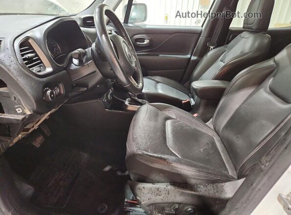 ZACNJDD12MPN36300 2021 JEEP RENEGADE White Vista interior delantera