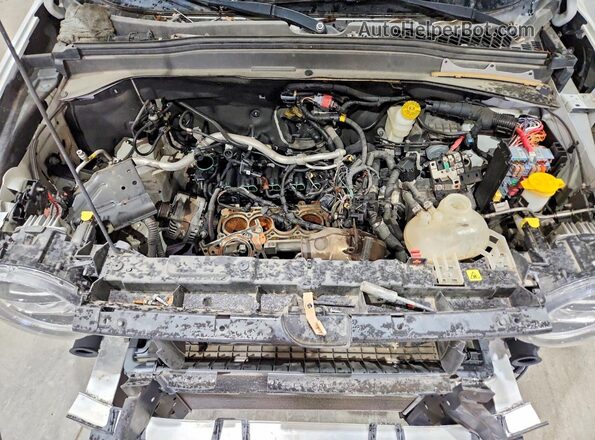 ZACNJDD12MPN36300 2021 JEEP RENEGADE White Vista del compartimento del motor
