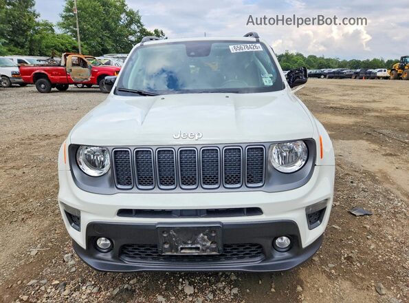 ZACNJDD13NPN48733 2022 JEEP RENEGADE White Вид спереду
