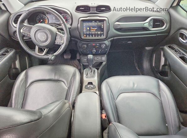 ZACNJDD13NPN48733 2022 JEEP RENEGADE White Вид панелі приладів