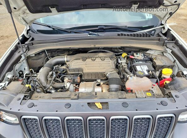 ZACNJDD13NPN48733 2022 JEEP RENEGADE White Вид підкапотного простору