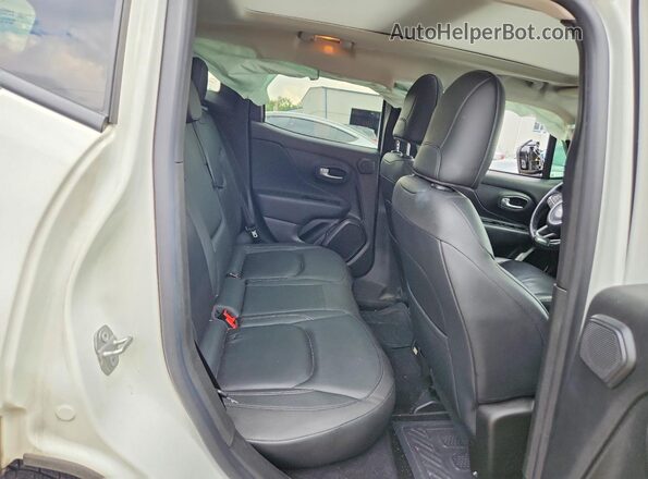 ZACNJDD13NPN48733 2022 JEEP RENEGADE White Вид задньої частини салону