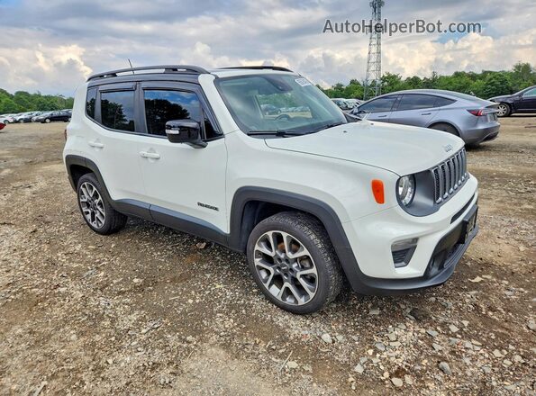 ZACNJDD13NPN48733 2022 JEEP RENEGADE White Передня права чверть
