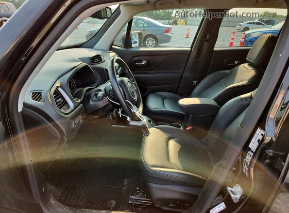 ZACNJDD13NPN51938 2022 JEEP RENEGADE Black Vista interior delantera