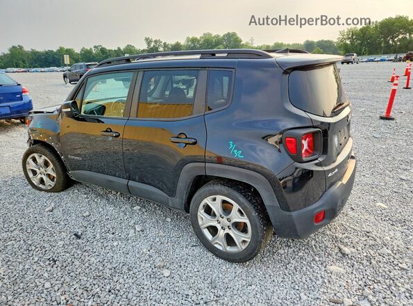 ZACNJDD13NPN51938 2022 JEEP RENEGADE Black Trasero izquierdo