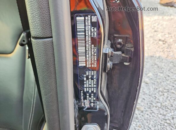 ZACNJDD13NPN51938 2022 JEEP RENEGADE Black Vista de la etiqueta del VIN