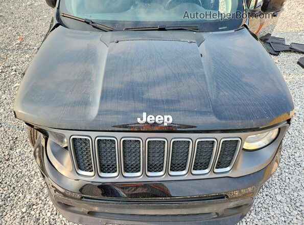ZACNJDD13NPN51938 2022 JEEP RENEGADE Black Vista del compartimento del motor