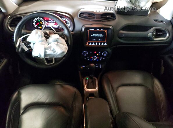ZACNJDD14MPM43584 2021 JEEP RENEGADE White Widok deski rozdzielczej