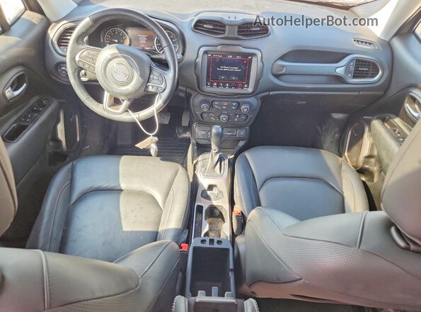 ZACNJDD14MPN36377 2021 JEEP RENEGADE Gray Vista del salpicadero
