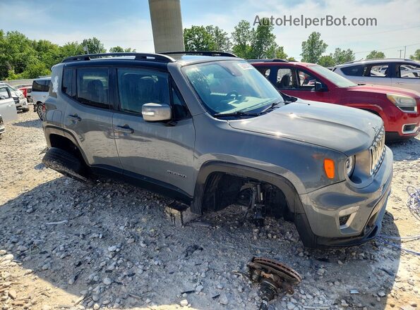 ZACNJDD14MPN36377 2021 JEEP RENEGADE Gray Delantero derecho