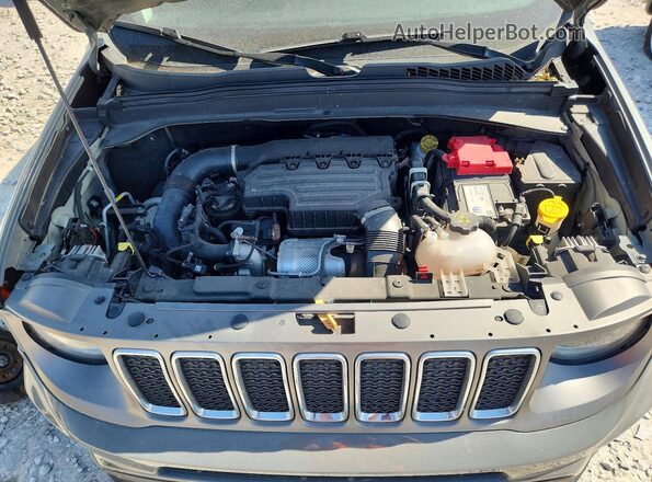 ZACNJDD14MPN36377 2021 JEEP RENEGADE Gray Vista interior trasera