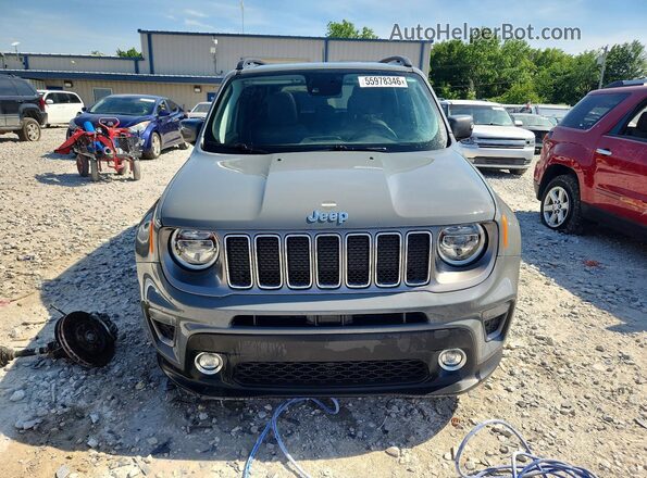 ZACNJDD14MPN36377 2021 JEEP RENEGADE Gray Vista frontal