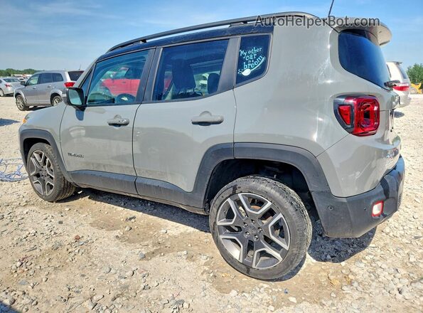 ZACNJDD14MPN36377 2021 JEEP RENEGADE Gray Trasero izquierdo