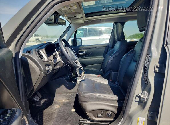 ZACNJDD14MPN36377 2021 JEEP RENEGADE Gray Vista interior delantera