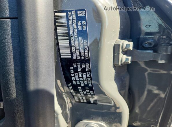 ZACNJDD14MPN36377 2021 JEEP RENEGADE Gray Vista de la etiqueta del VIN