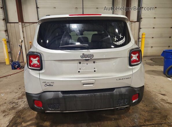 ZACNJDD17MPM29095 2021 JEEP RENEGADE Silver Widok z tyłu