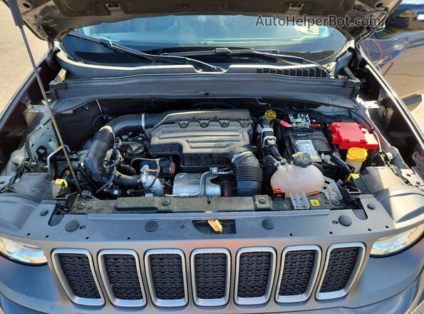 ZACNJDD17PPP26632 2023 JEEP RENEGADE Gray ძრავის განყოფილების ხედი