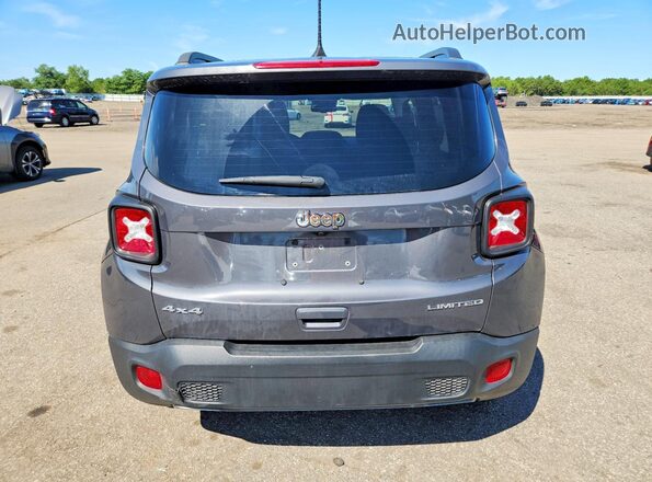 ZACNJDD17PPP26632 2023 JEEP RENEGADE Gray უკანა ხედი