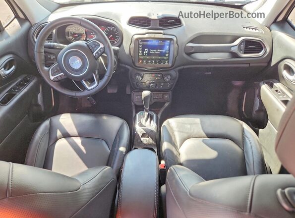 ZACNJDD1XPPP44235 2023 JEEP RENEGADE White Вид панелі приладів