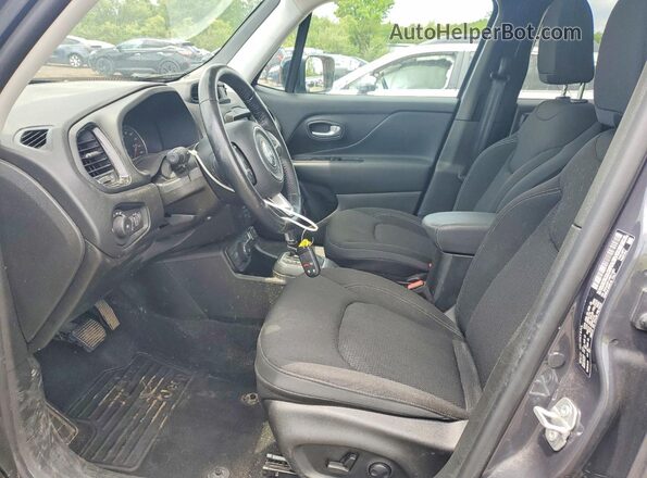 ZACNJDE11PPP11221 2023 JEEP RENEGADE Gray Vista interior delantera