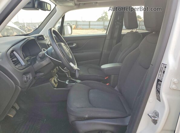 ZACNJDE14PPP19376 2023 JEEP RENEGADE White Vista interior delantera
