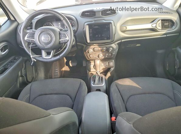 ZACNJDE14PPP19376 2023 JEEP RENEGADE White Vista del salpicadero