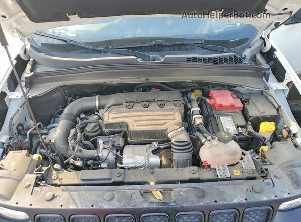 ZACNJDE14PPP19376 2023 JEEP RENEGADE White Vista del compartimento del motor