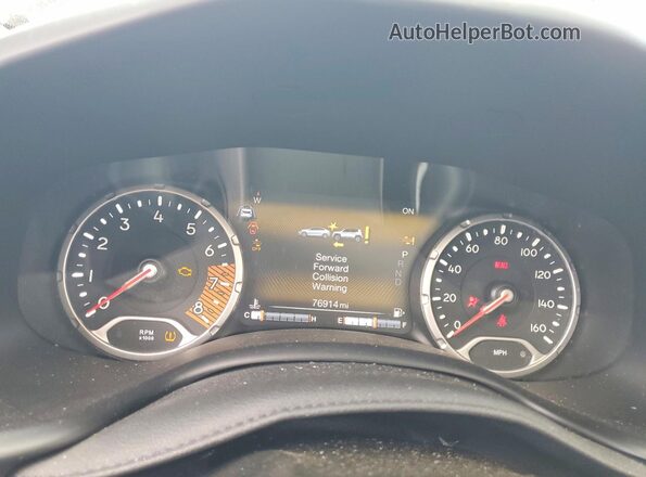 ZACNJDE15PPP33643 2023 JEEP RENEGADE Black Вид щитка приладів