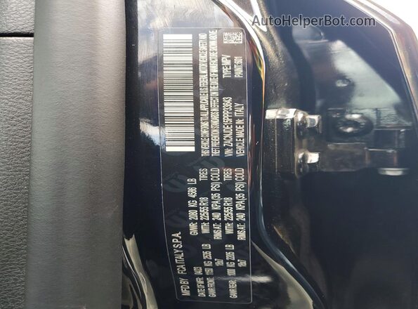 ZACNJDE15PPP33643 2023 JEEP RENEGADE Black Вид підкапотного простору