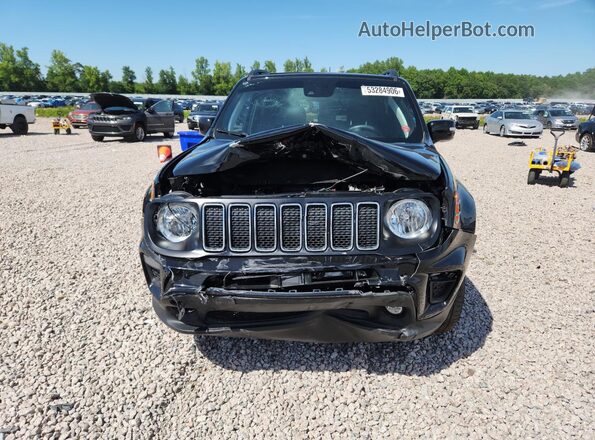 ZACNJDE16PPP10422 2023 JEEP RENEGADE Черный Вид спереди