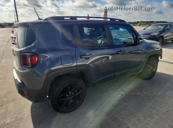 ZACNJDE18NPN96064 2022 JEEP RENEGADE Gray Tył prawy