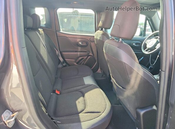 ZACNJDE18NPN96064 2022 JEEP RENEGADE Gray Widok tylnych siedzeń