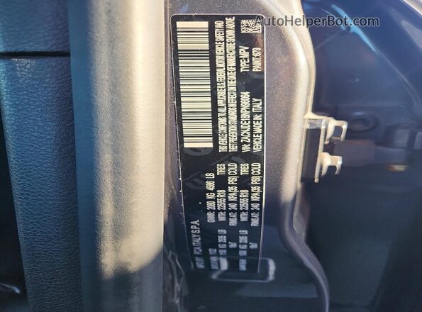 ZACNJDE18NPN96064 2022 JEEP RENEGADE Gray Widok komory silnika
