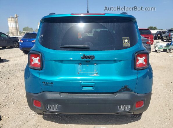 ZACNJDE19NPN80679 2022 JEEP RENEGADE Blue Widok z tyłu