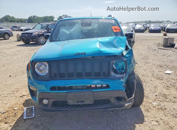 ZACNJDE19NPN80679 2022 JEEP RENEGADE Blue Widok z przodu