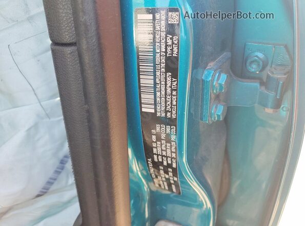 ZACNJDE19NPN80679 2022 JEEP RENEGADE Blue Widok komory silnika
