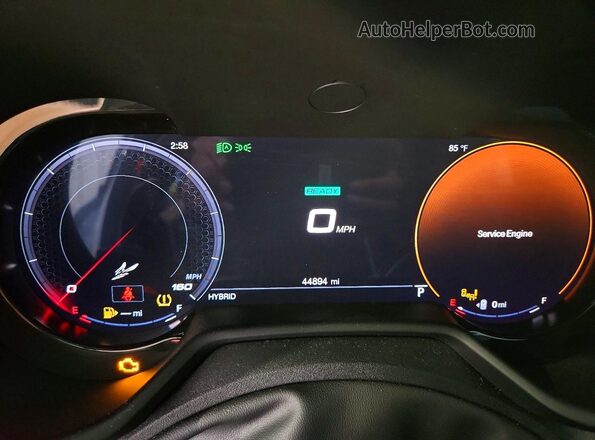 ZACPDFCW4R3A29974 2024 DODGE OTHER White Սարքավորումների վահանակի տեսք