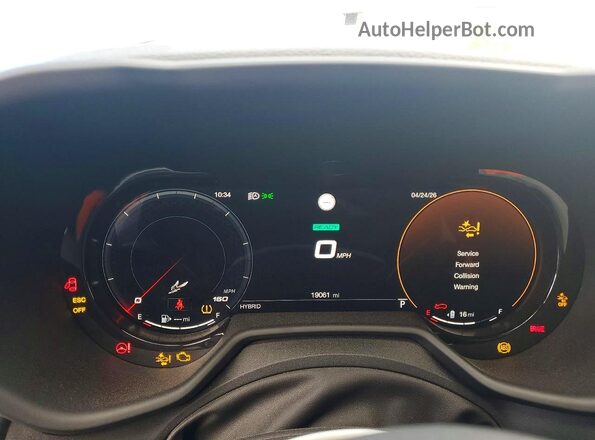 ZACPDFDW9R3A13297 2024 DODGE OTHER Blue Սարքավորումների վահանակի տեսք