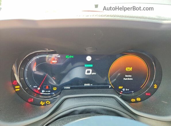 ZACPDFDWXR3A12739 2024 DODGE OTHER Gray Vista del cuadro de instrumentos
