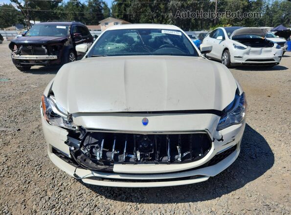 ZAM56RRLXH1217398 2017 MASERATI QUATTROPOR White Вид спереду
