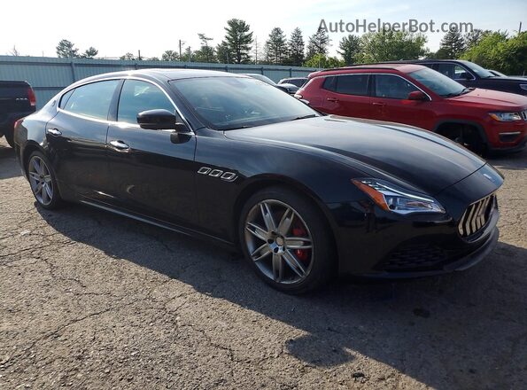 ZAM56YRAXJ1276076 2018 MASERATI QUATTROPOR Black Передня права чверть