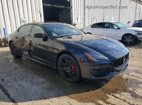 ZAM56YRMXPX422248 2023 MASERATI QUATTROPOR Black Przód prawy