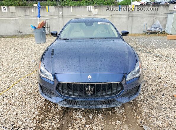 ZAM56YRS5M1376163 2021 MASERATI QUATTROPOR Blue Widok z przodu