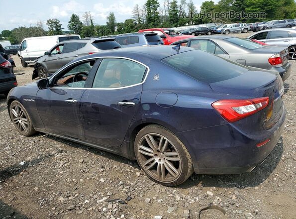 ZAM57RSA0G1175554 2016 MASERATI GHIBLI Blue Հետևի ձախ