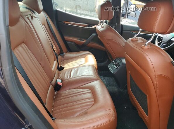 ZAM57RSA0G1175554 2016 MASERATI GHIBLI Blue Հետևի նստատեղերի տեսք