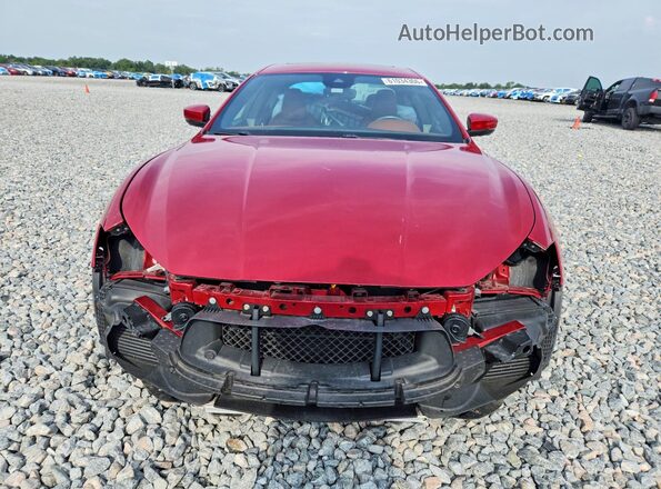 ZAM57RSS0H1248710 2017 MASERATI GHIBLI Red Vista frontal