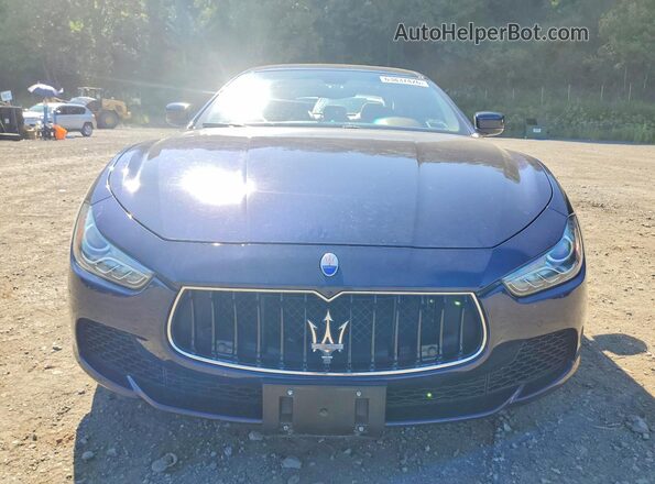 ZAM57RTA0G1167694 2016 MASERATI GHIBLI Blue Vista frontal