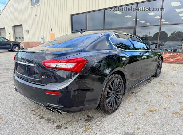 ZAM57RTA1G1176310 2016 MASERATI GHIBLI Black Передня права чверть