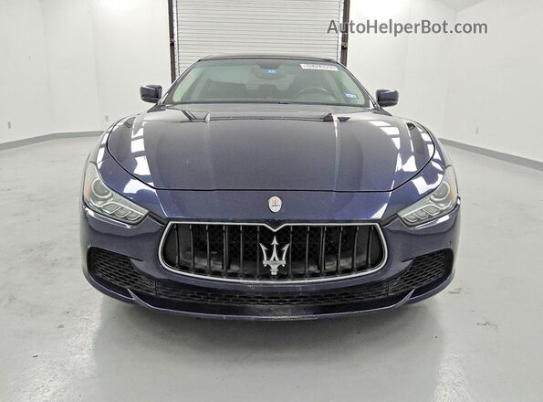 ZAM57RTA2G1183833 2016 MASERATI GHIBLI Blue წინა ხედი